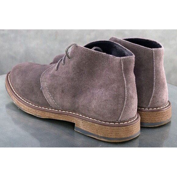 Joseph Abboud Collection Men\'s Desert Boots Size 8 Suede Gray main image 3